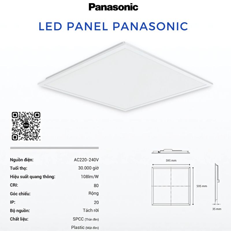 Đèn LED Panel Panasonic 600x600 NNFC7050088 / NNFC7055088 / NNFC7056088
